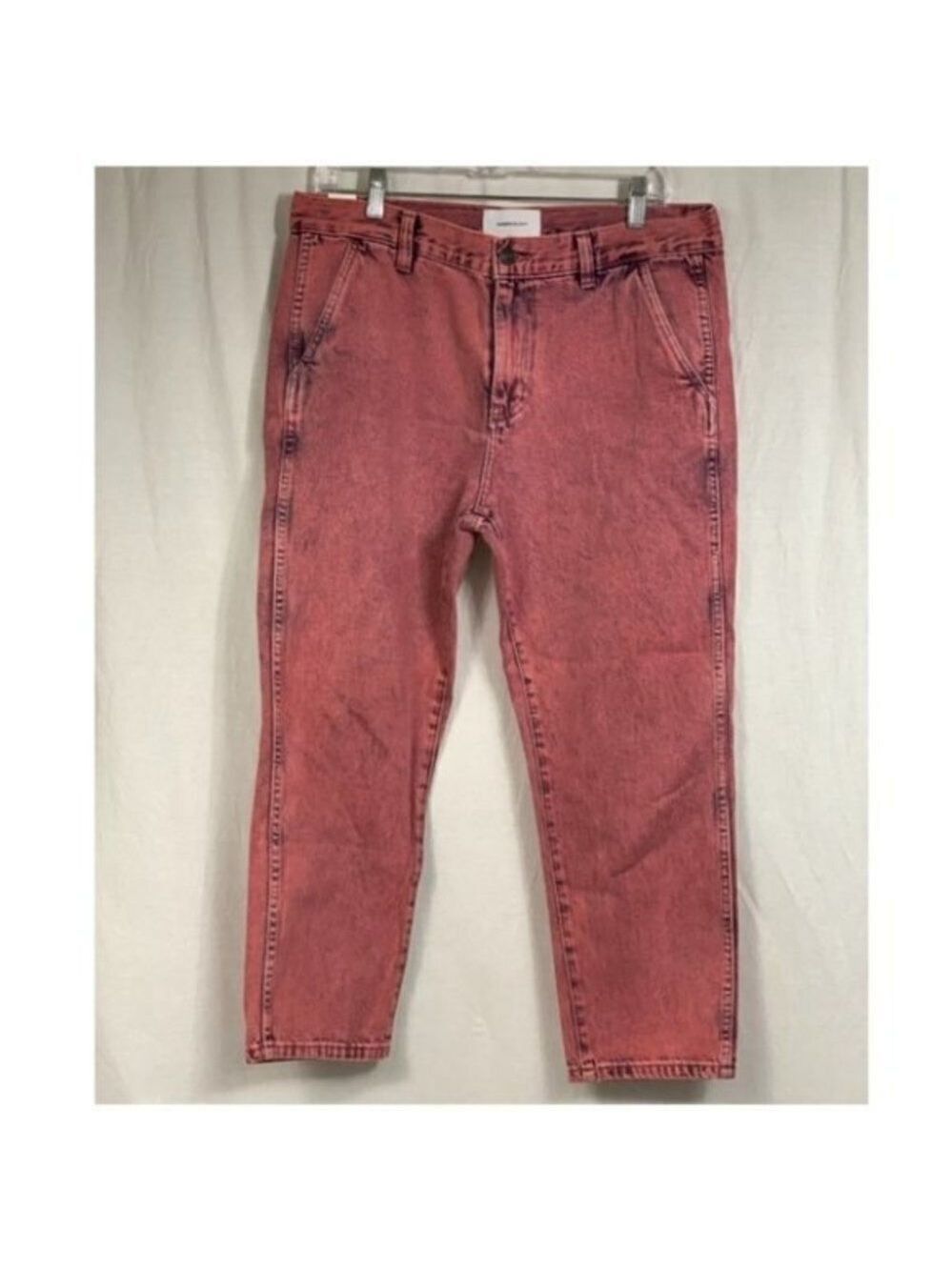 NWT Current/Elliott The Cropped Confidant Pink Pants 31